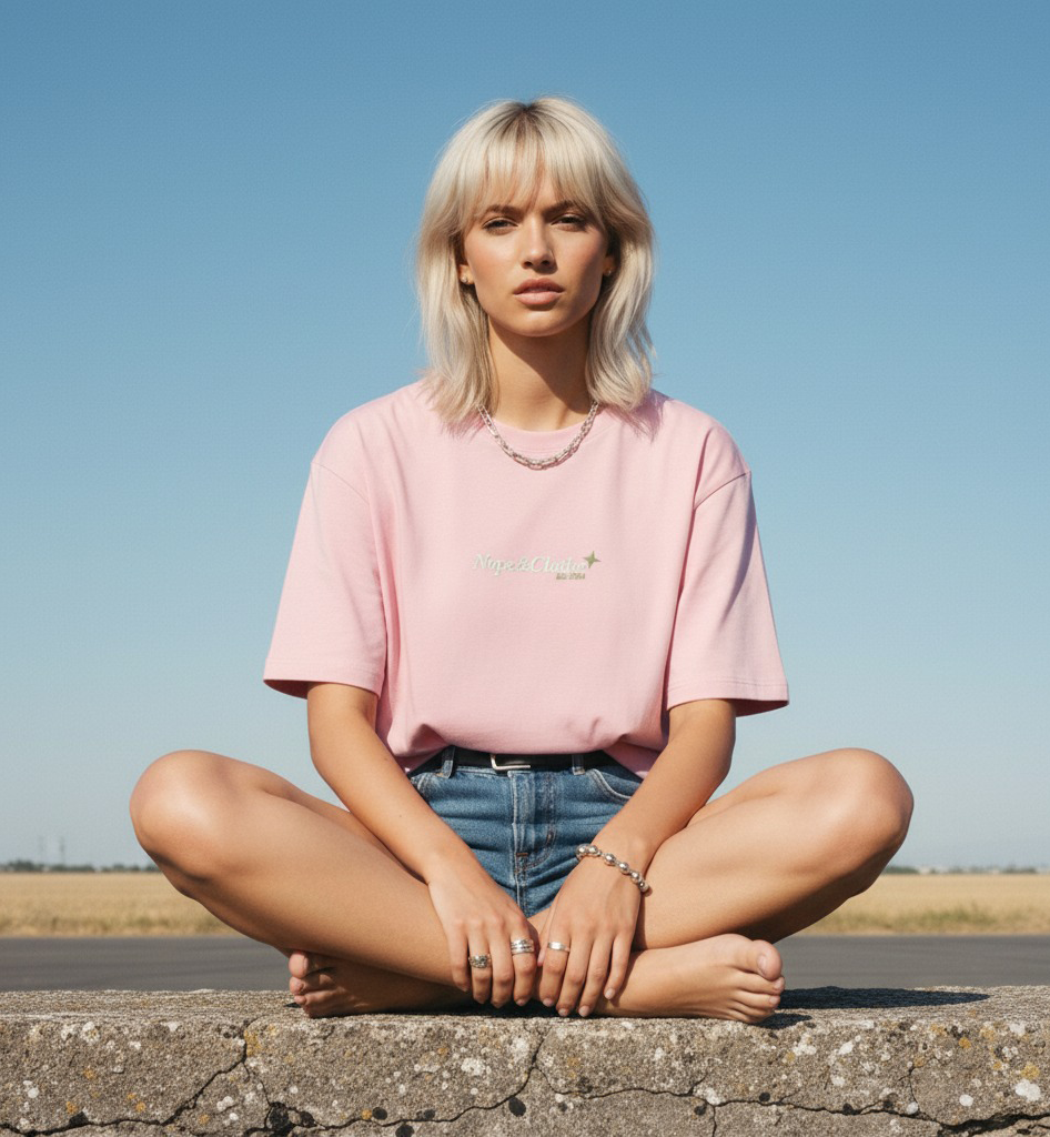 RAW PINK TEE