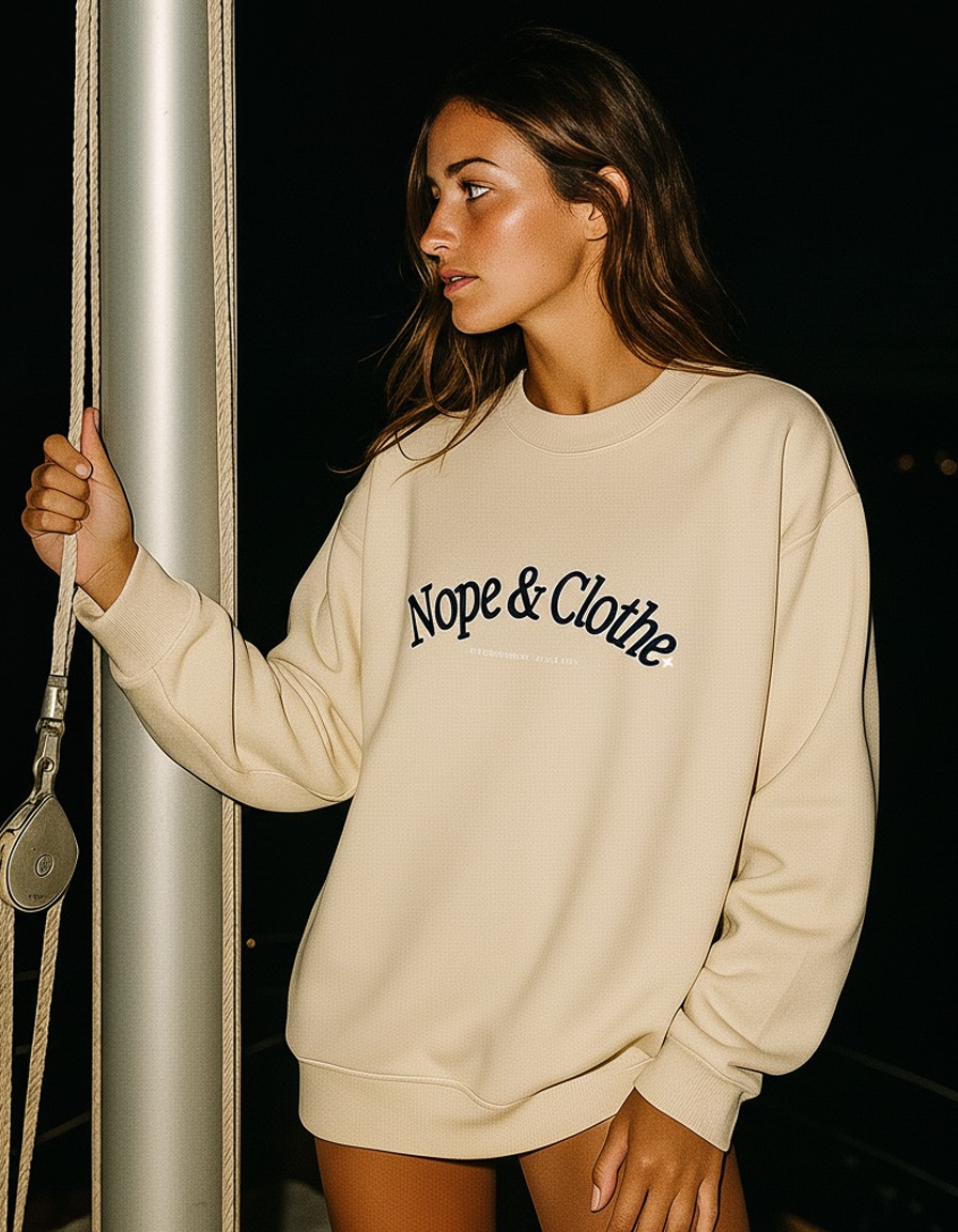 FORMENTERA SAND CREWNECK