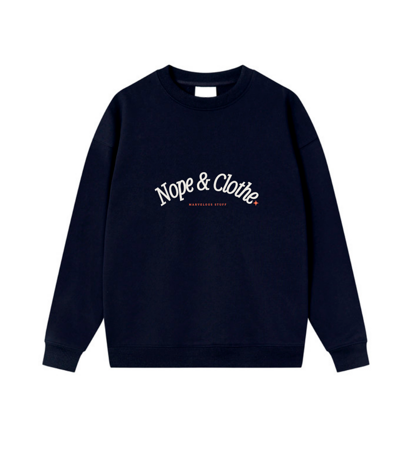 N&C Navy Crewneck