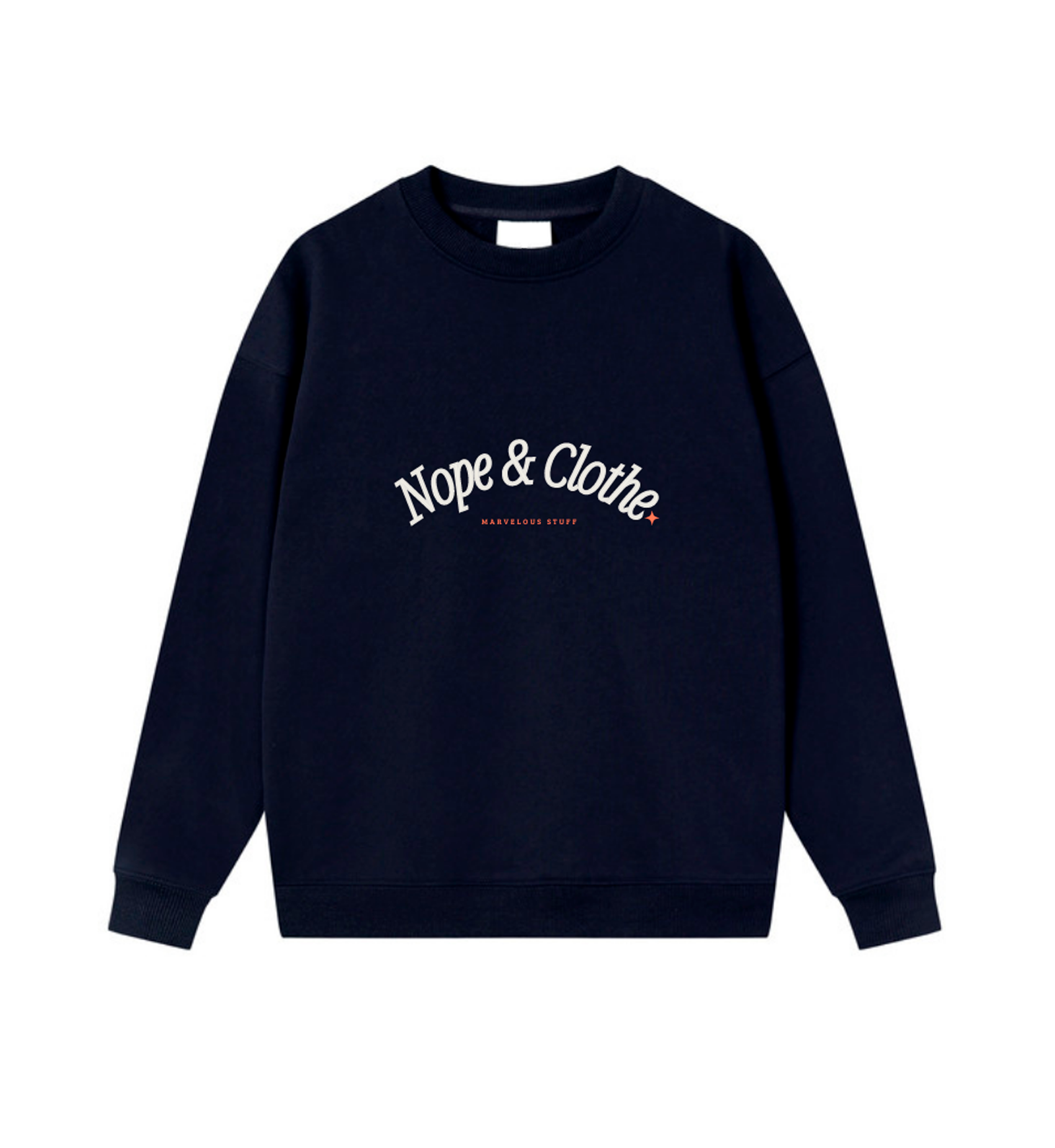 FORMENTERA NAVY CREWNECK