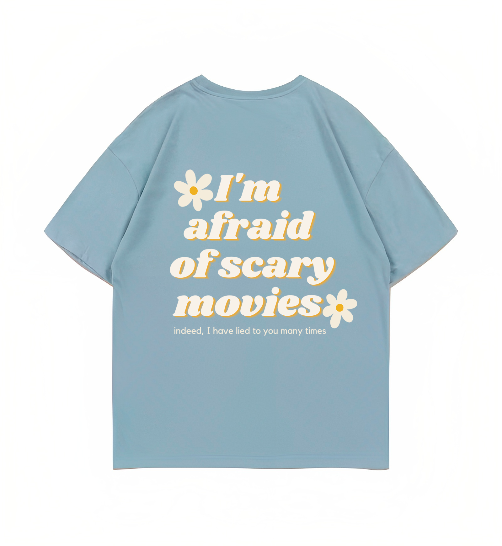 BLU OVERSIZED TEE