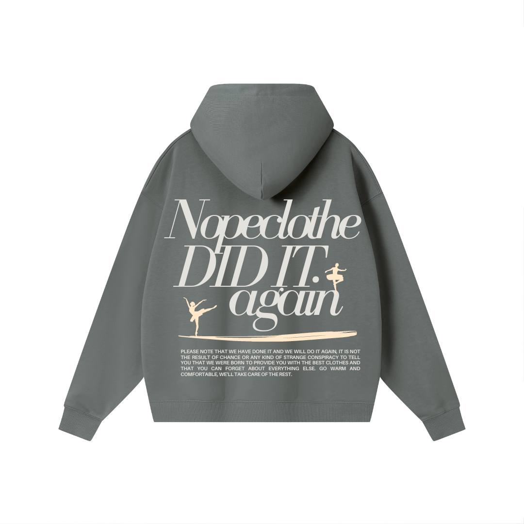 DULL GRAY HOODIE