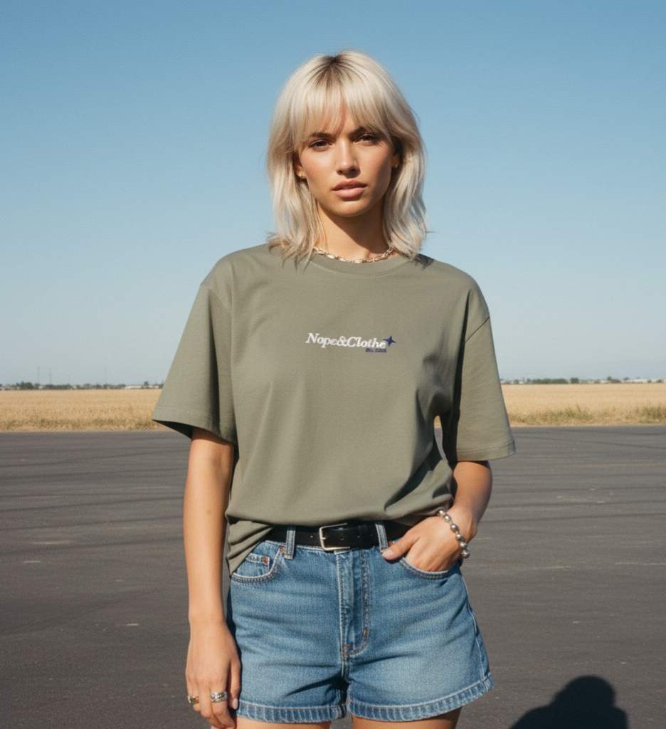 RAW GREEN TEE