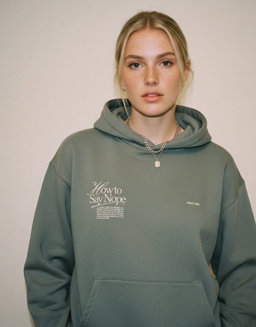 DULL GRAY HOODIE