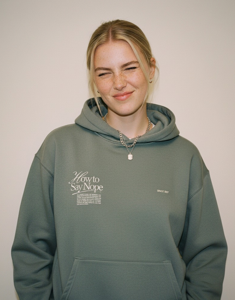 DULL GRAY HOODIE
