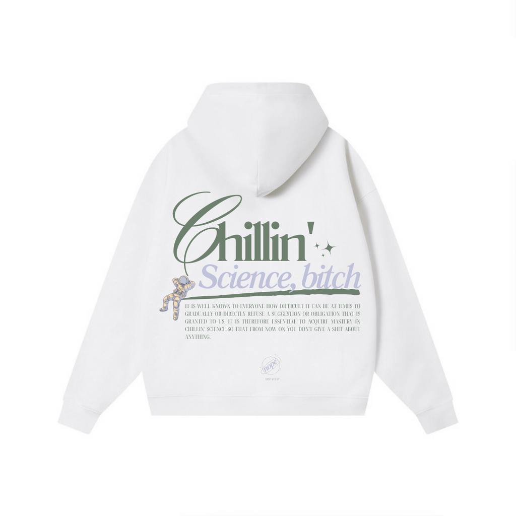 DULL WHITE HOODIE