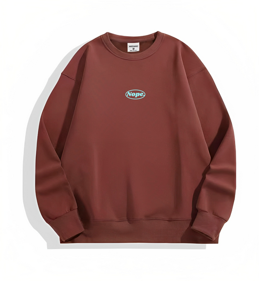 Wavy Wave Oversized Crewneck